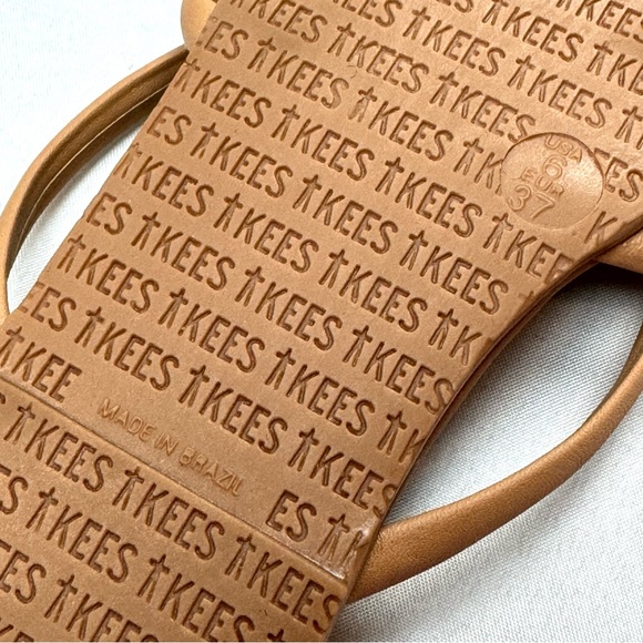 NWOB TKEES Sloane Strappy Slide Sandals in Pout Nude - Picture 7 of 8